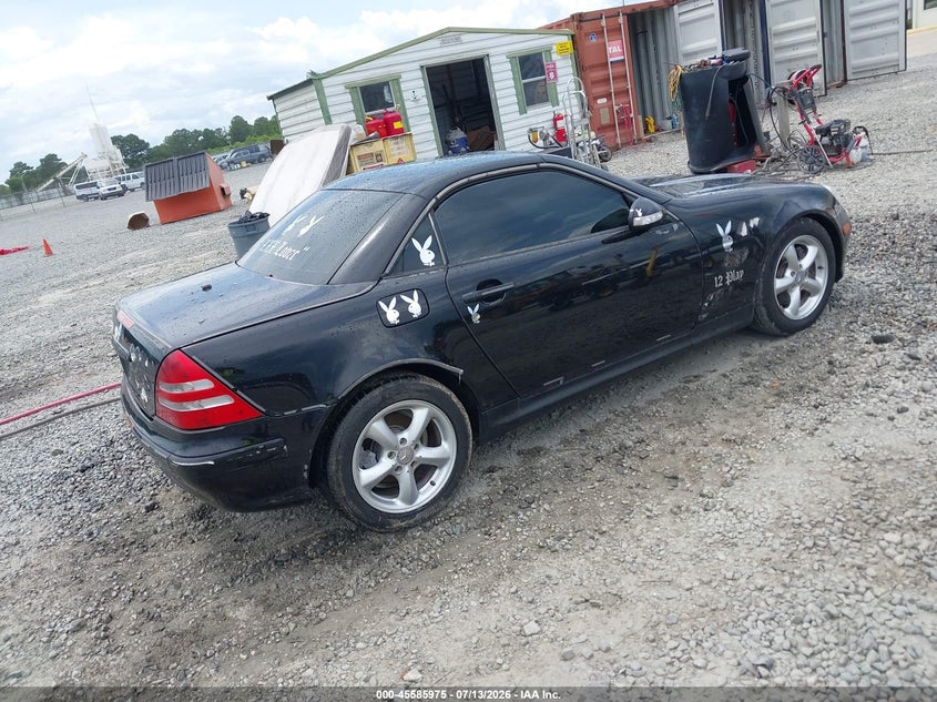 2001 MERCEDES-BENZ SLK 320 auction photo 4
