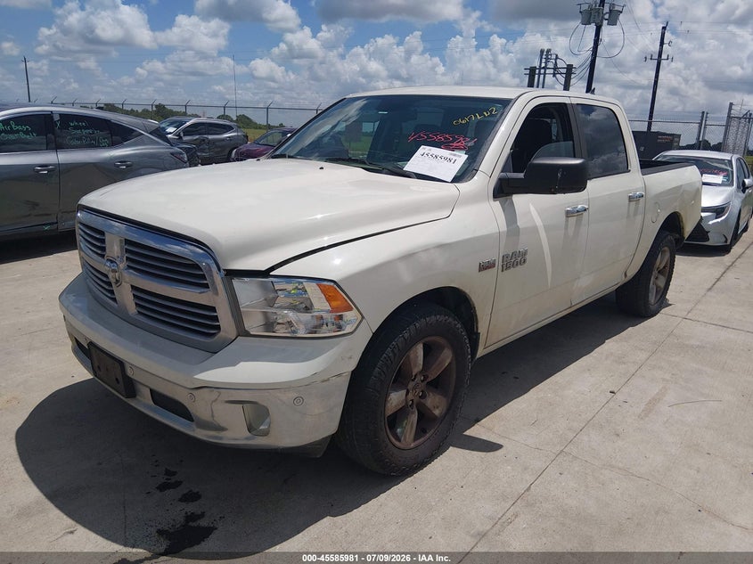 Vin: 1c6rr6lt3gs242373, lot: 46084334, ram 1500 slt 20162