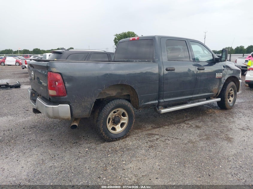 Vin: 3c6ur5cl6dg599795, lot: 46084342, ram 2500 tradesman 20134