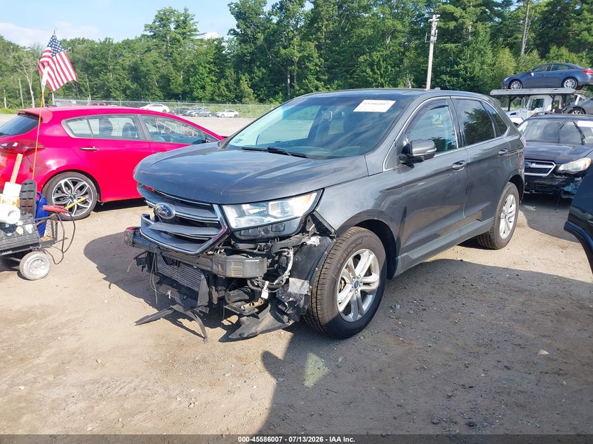 Vin: 2fmpk4j98jbc21791, lot: 46084360, ford edge sel 20182