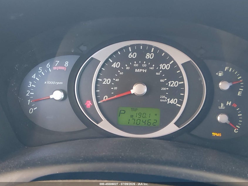 2007 HYUNDAI TUCSON auction photo 7