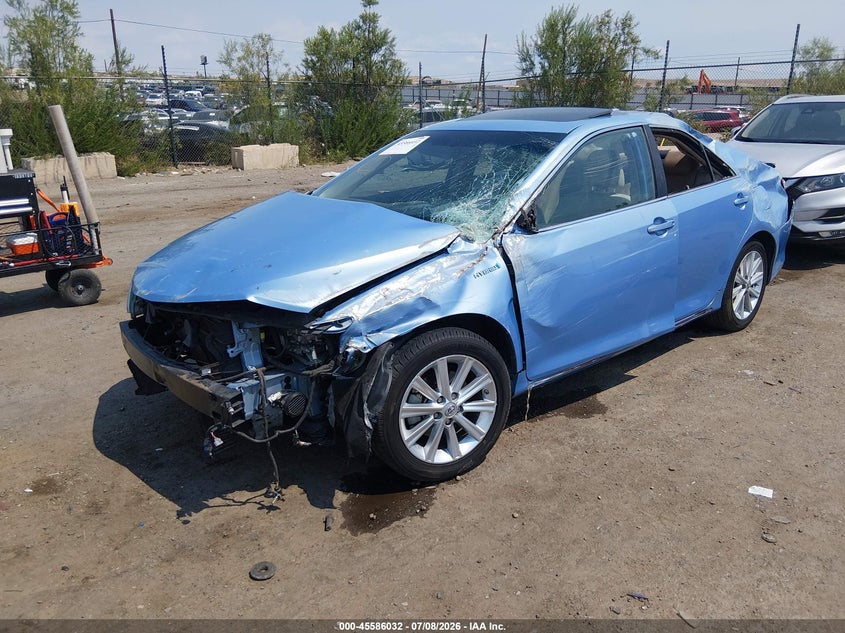 TOYOTA CAMRY HYBRID 2012 VIN 4T1BD1FK2CU010114