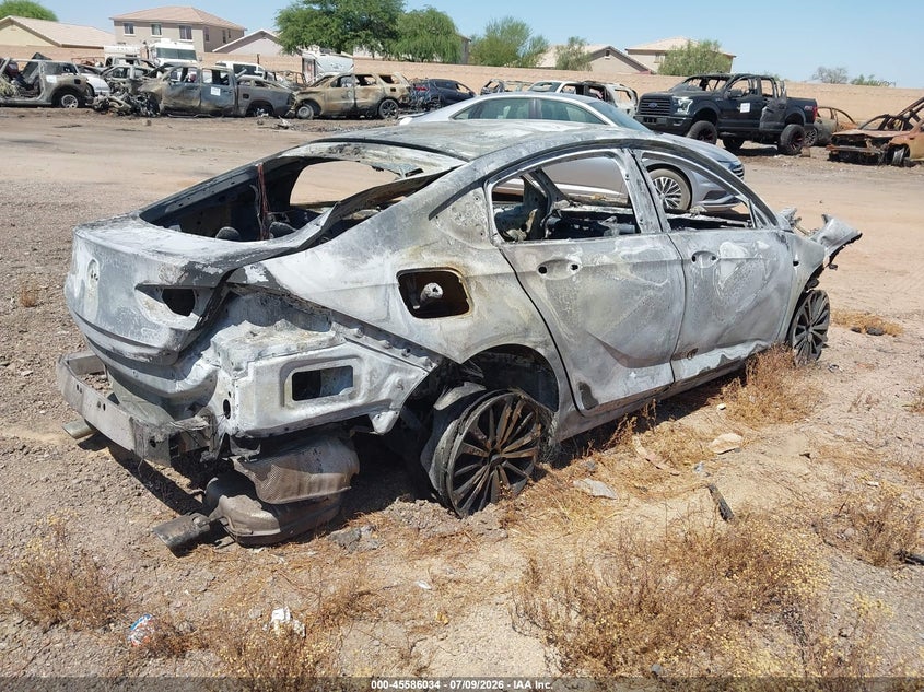 Vin: w04gm6sx1k1064863, lot: 46084387, buick regal sportback preferred ii 20194
