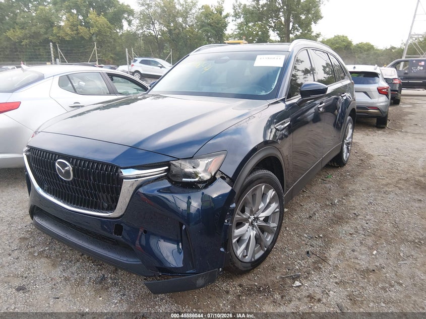 2026 Mazda CX-90, Flood, IAAI, VIN JM3KKBHD6T1360725 — photo 2