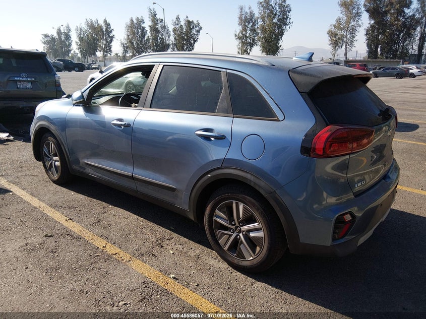 Vin: kndce3lc6l5444156, lot: 46084410, kia niro ex premium 20203