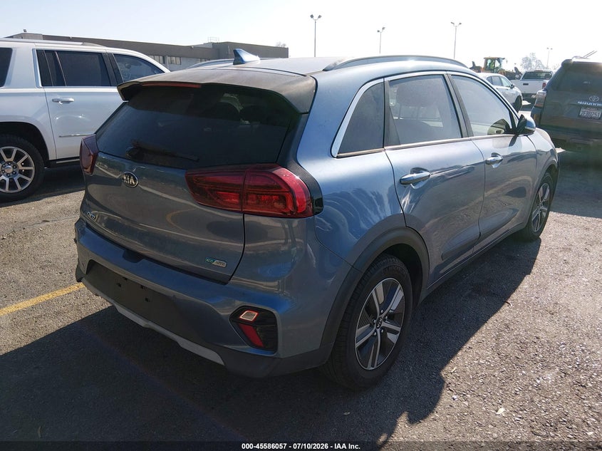 Vin: kndce3lc6l5444156, lot: 46084410, kia niro ex premium 20204