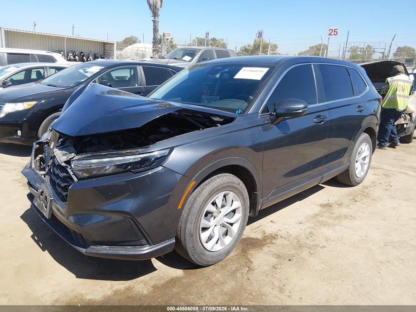 2025 Honda Cr-V Lx Awd, Front End, IAAI, VIN 2HKRS4H2XSH411913 — photo 2