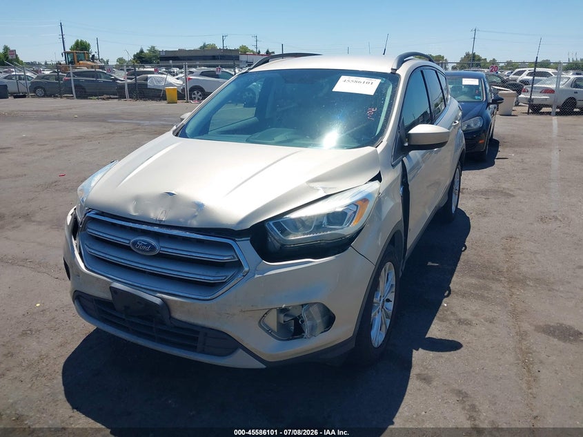 2018 Ford Escape, Удар спереди, IAAI, VIN 1FMCU9HD0JUC48820 — фото 2