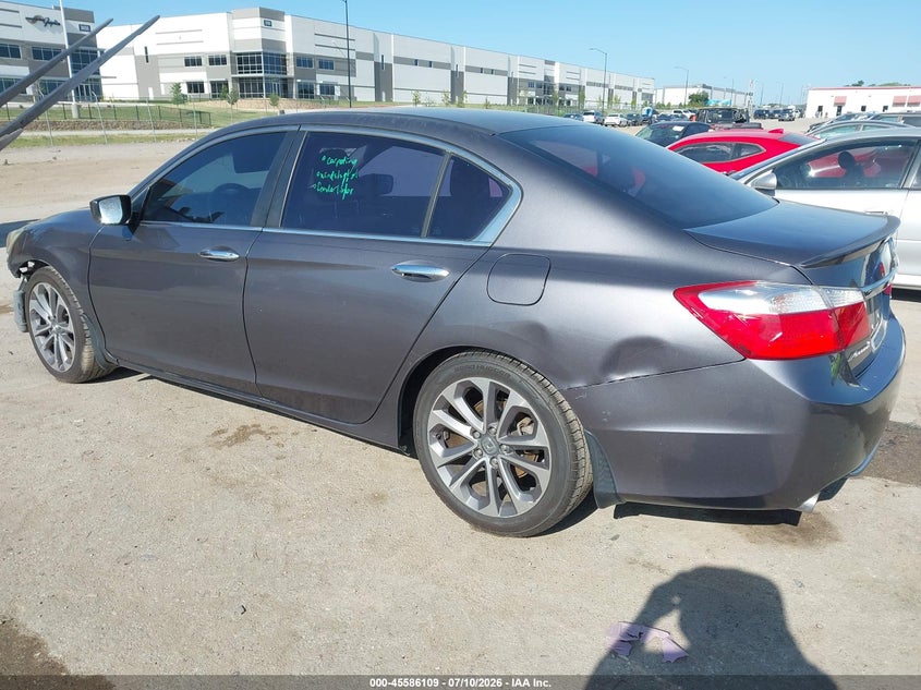 2015 HONDA ACCORD auction photo 3