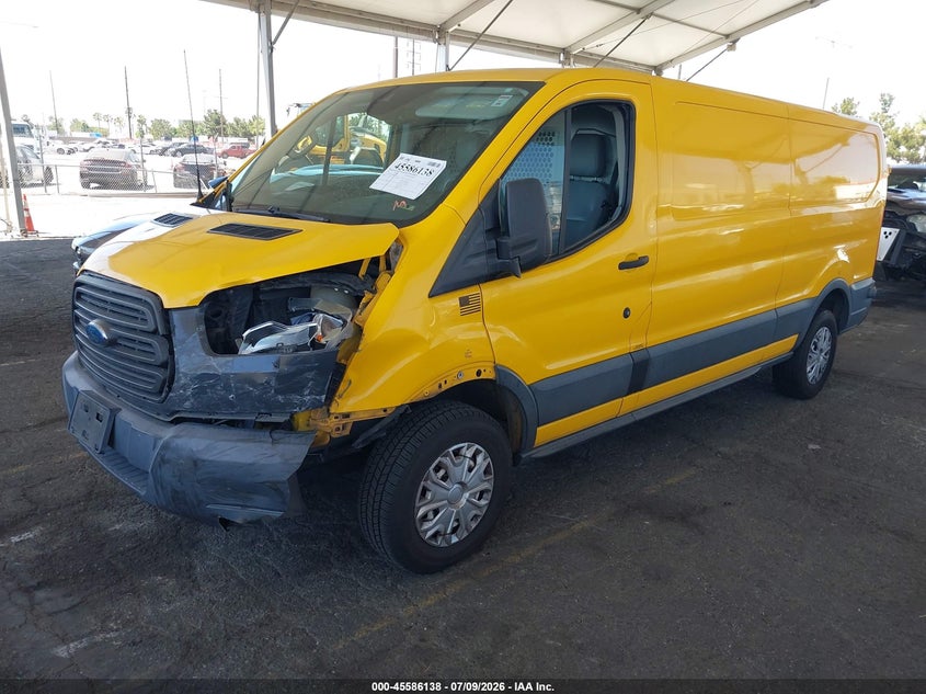 Vin: 1ftyr2zm0gka90131, lot: 46084491, ford transit-250 20162
