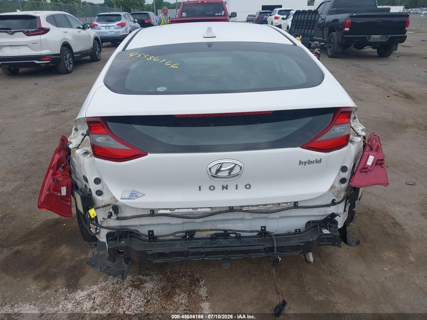 2017 Hyundai Ioniq Hybrid Sel VIN: KMHC75LC8HU039737 Lot: 45586166