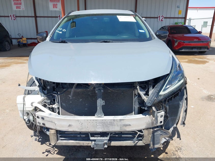 2022 Nissan Murano Sv Intelligent Awd VIN: 5N1AZ2BS2NC125071 Lot: 45586176