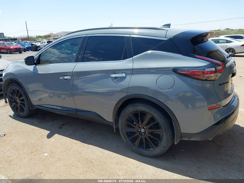 2022 Nissan Murano Sv Intelligent Awd VIN: 5N1AZ2BS2NC125071 Lot: 45586176