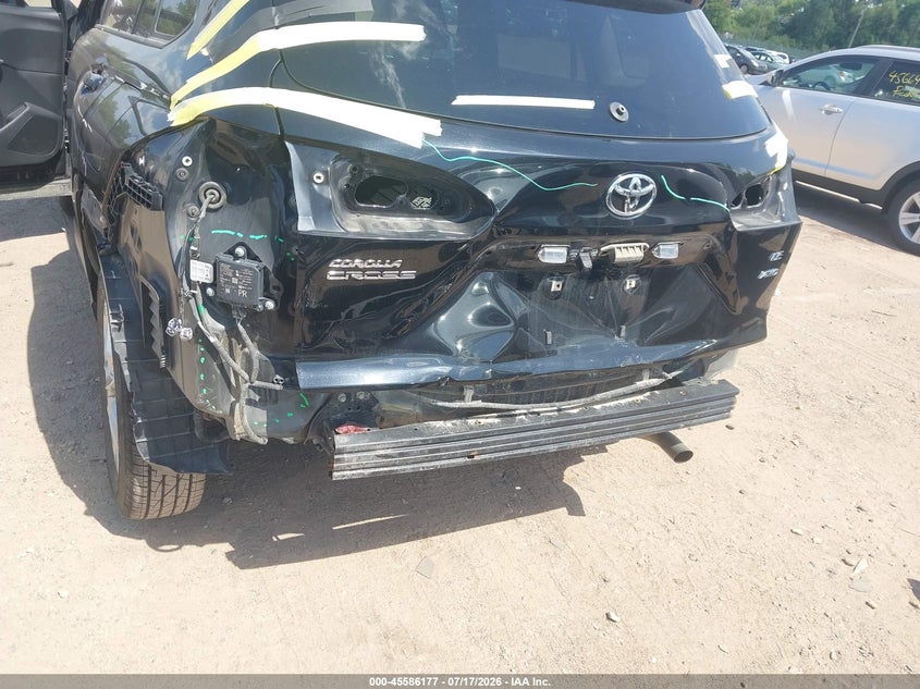 2022 Toyota Corolla Cross Le VIN: 7MUCAABG4NV019235 Lot: 45586177