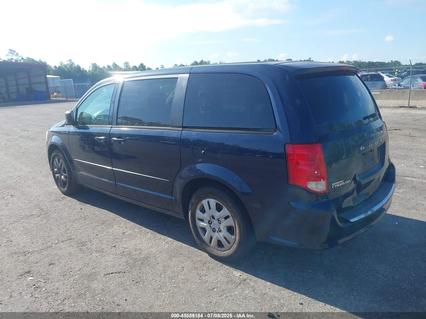 Vin: 2c4rdgbg1er354752, lot: 46084537, dodge grand caravan se 20143