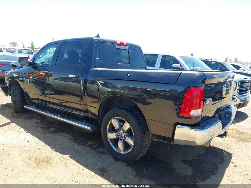 Vin: 1c6rr6lt7hs822064, lot: 46084560, ram 1500 big horn  4x2 5'7 box 20173
