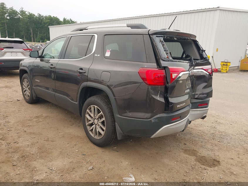 Vin: 1gkknsla5hz228016, lot: 46084565, gmc acadia sle-2 20173