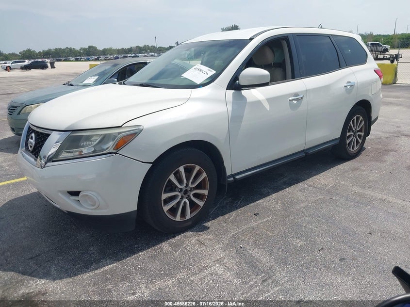 2015 NISSAN PATHFINDER auction photo 2