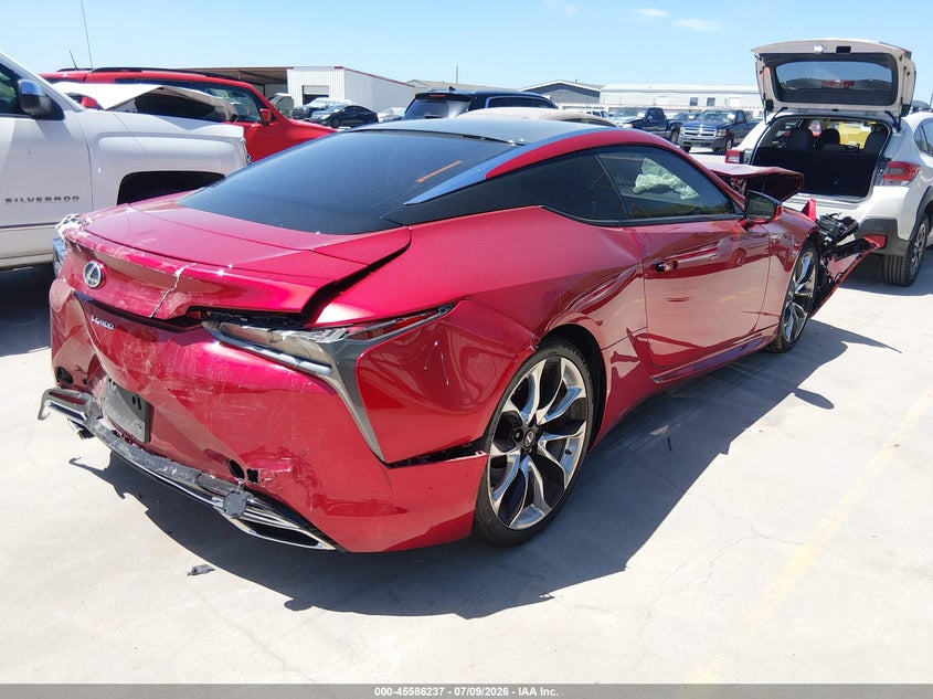 Vin: jthhp5ay1ja005945, lot: 46084590, lexus lc 500 20184