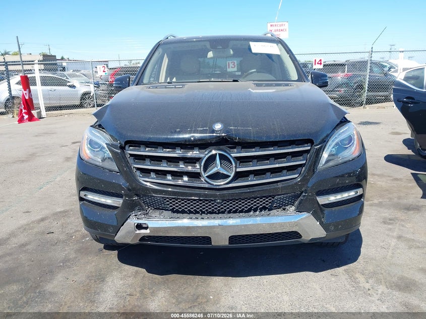 2015 Mercedes-Benz Ml 350 4Matic VIN: 4JGDA5HB0FA487734 Lot: 45586246