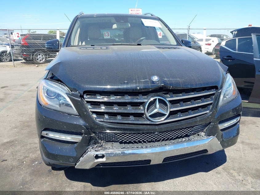 2015 Mercedes-Benz Ml 350 4Matic VIN: 4JGDA5HB0FA487734 Lot: 45586246