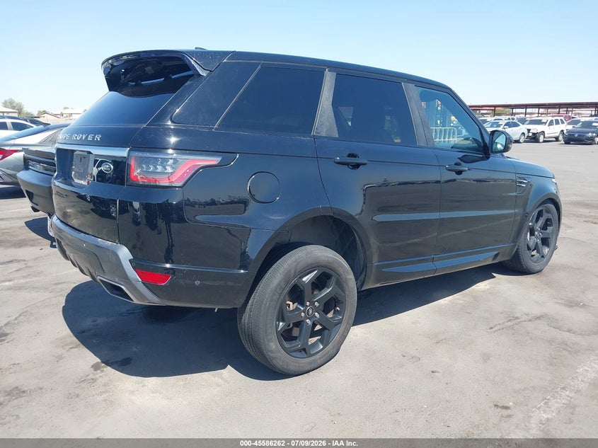 2020 Land Rover Range Rover Sport Hse Mhev VIN: SALWR2SU6LA720065 Lot: 45586262