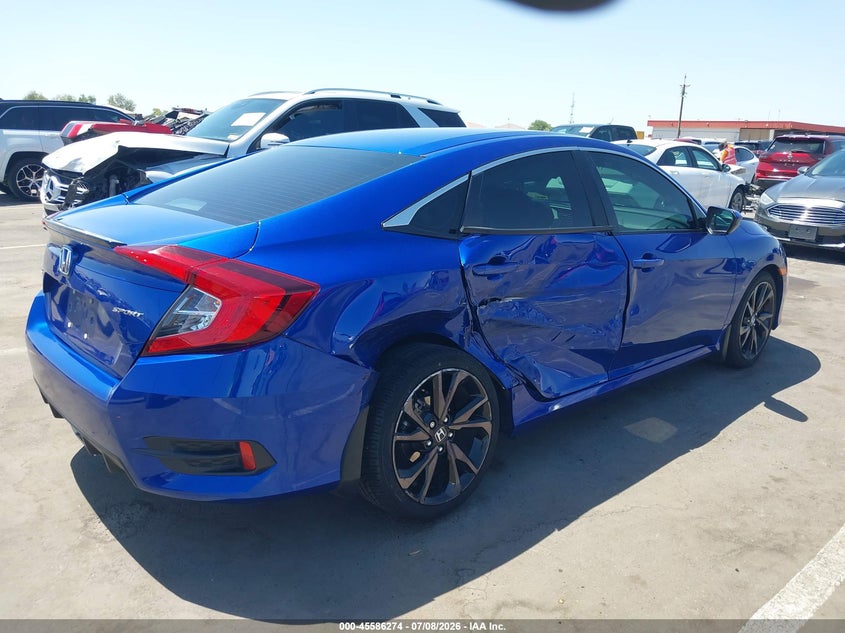 2020 HONDA CIVIC auction photo 4