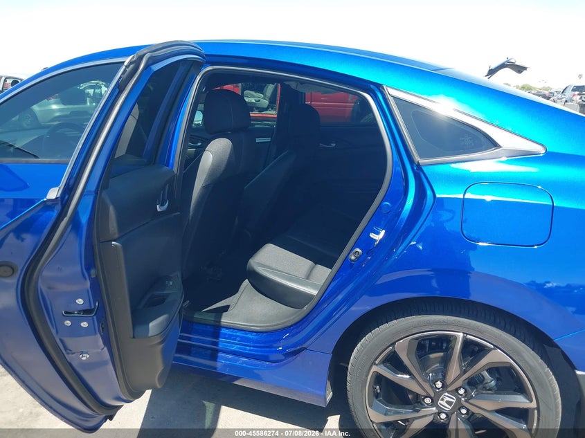 2020 HONDA CIVIC auction photo 8