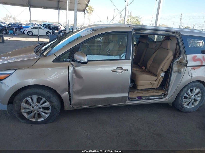 2016 Kia Sedona Lx VIN: KNDMB5C13G6187206 Lot: 45586278