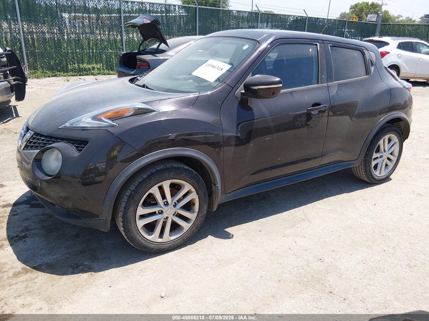 Vin: jn8af5mr4gt608383, lot: 46084671, nissan juke nismo/s/sl/sv 20162