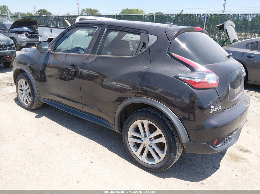 Vin: jn8af5mr4gt608383, lot: 46084671, nissan juke nismo/s/sl/sv 20163
