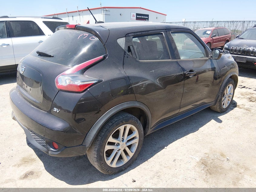 Vin: jn8af5mr4gt608383, lot: 46084671, nissan juke nismo/s/sl/sv 20164