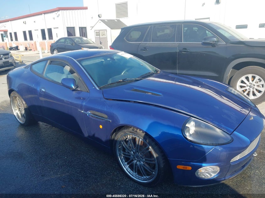 ASTON MARTIN VANQUISH 2002 VIN SCFAC23382B500297