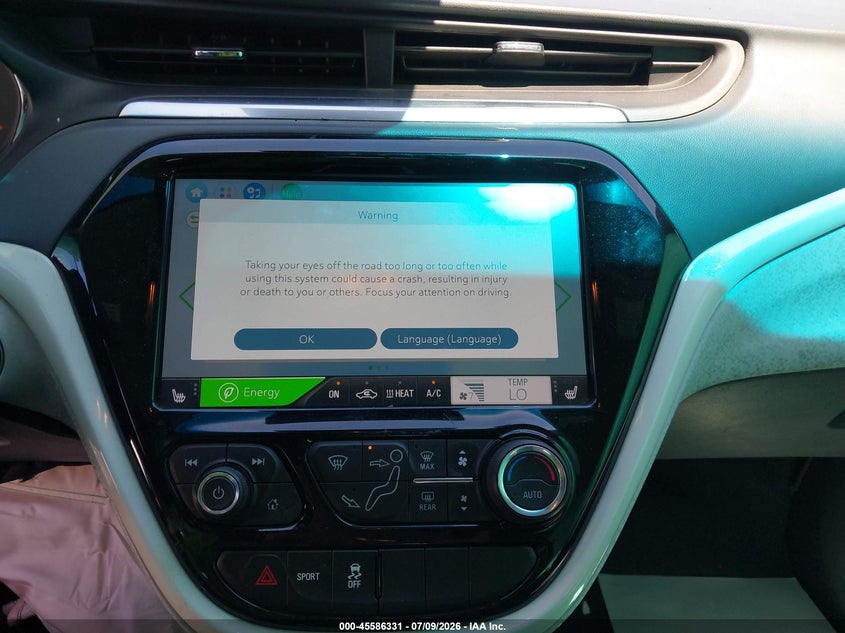 2019 Chevrolet Bolt Ev Premier VIN: 1G1FZ6S05K4111907 Lot: 45586331