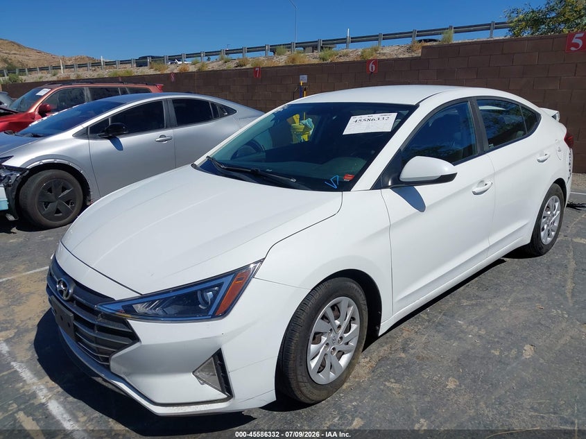 2019 Hyundai Elantra, Удар ззаду, IAAI, VIN 5NPD74LF1KH462867 — фото 2