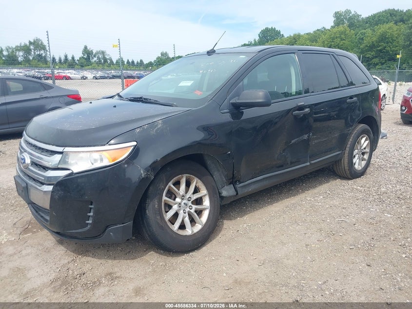 2013 Ford Edge, Front End, IAAI, VIN 2FMDK3GC4DBE15223 — photo 2