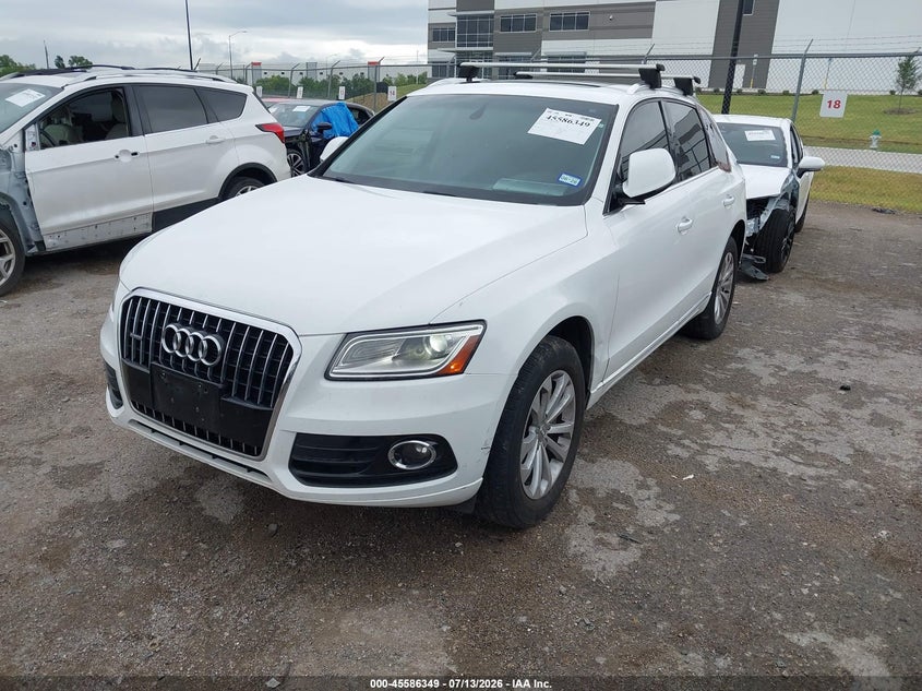 Vin: wa1c2afp2ga063570, lot: 46084702, audi q5 2.0t premium 20162