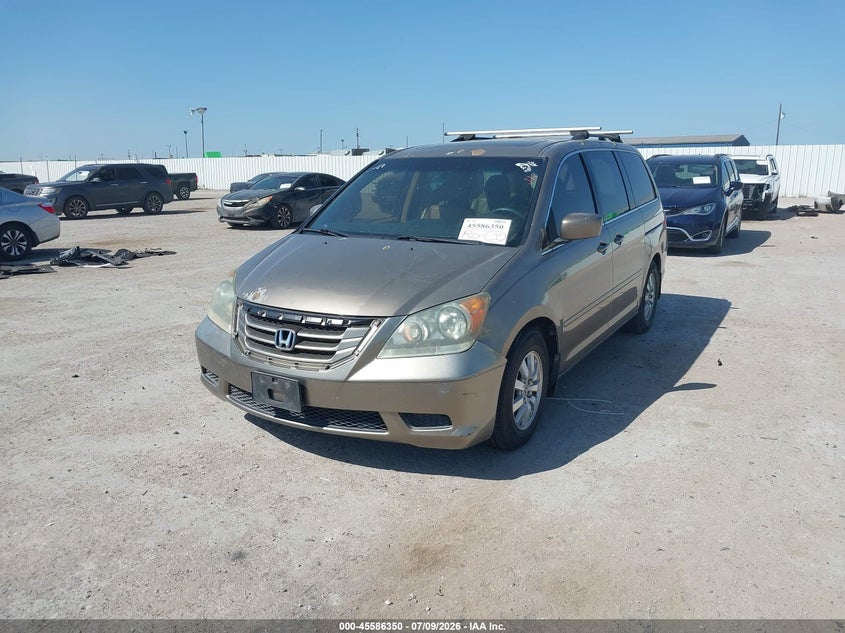 2009 Honda Odyssey, Rear, IAAI, VIN 5FNRL38679B005431 — photo 2