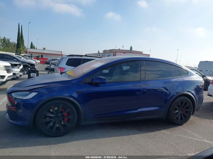 2023 Tesla Model X Plaid Tri Motor All-Wheel Drive VIN: 7SAXCBE69PF396099 Lot: 45586355
