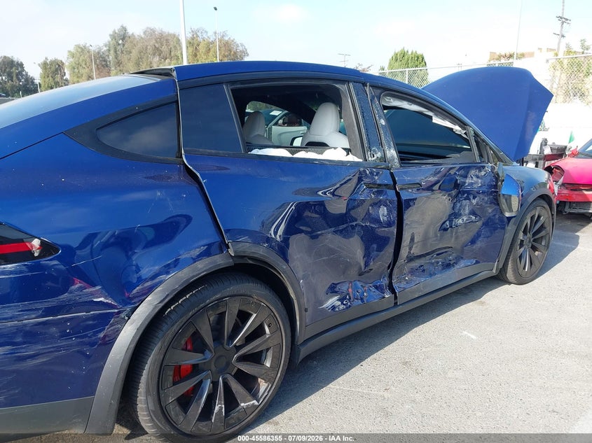 2023 Tesla Model X Plaid Tri Motor All-Wheel Drive VIN: 7SAXCBE69PF396099 Lot: 45586355