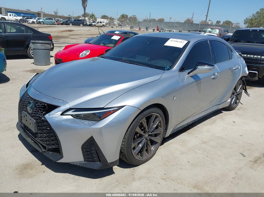 Vin: jthgz1b28m5041024, lot: 46084835, lexus is 350 f sport 20212