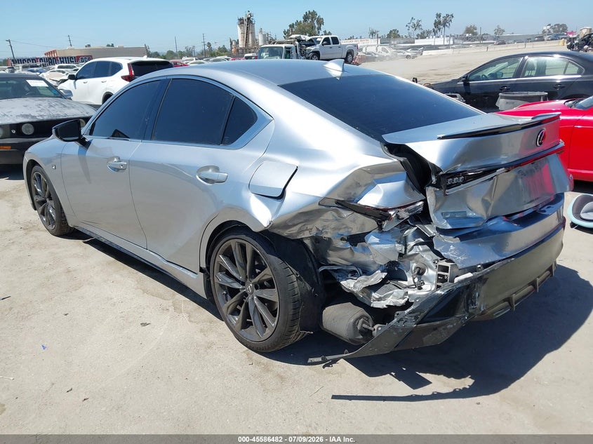 Vin: jthgz1b28m5041024, lot: 46084835, lexus is 350 f sport 20213