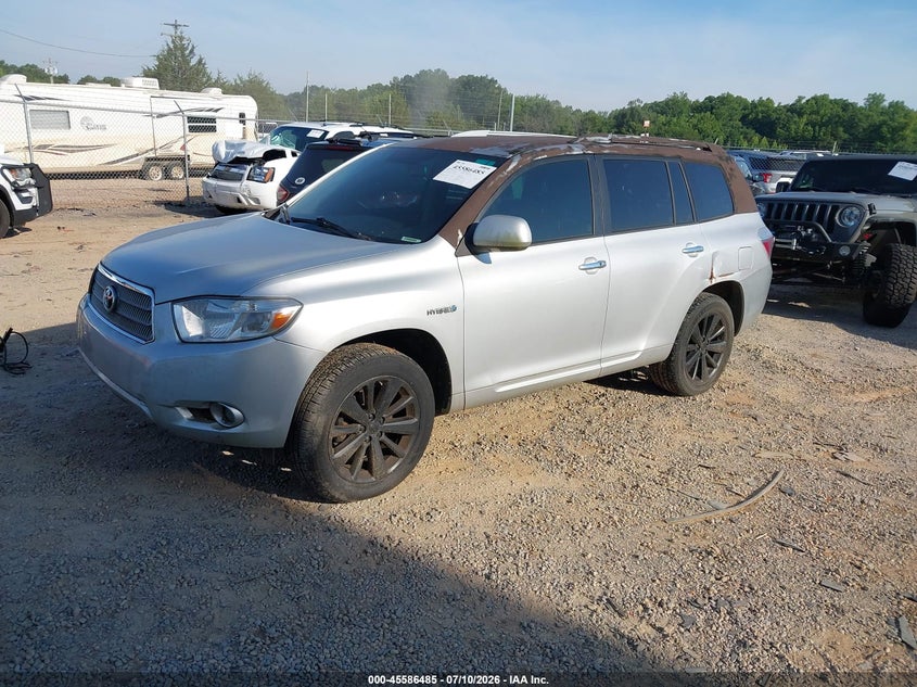 2008 Toyota Highlander Hybrid Limited JTEEW44A682011269 photo 1