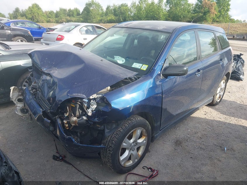 2007 Toyota Matrix, Front End, IAAI, VIN 2T1KR32E27C684154 — photo 2