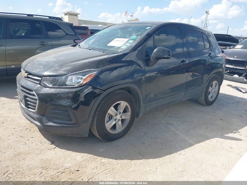 2019 Chevrolet Trax, Удар сзади, IAAI, VIN 3GNCJKSB2KL339201 — фото 2