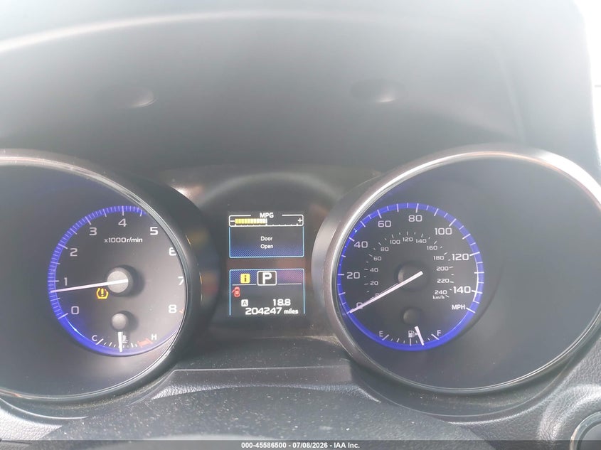 2016 SUBARU LEGACY SEDAN 2.5L H-4 DOHC, VVT, 175HP