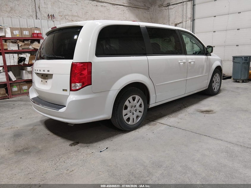 Vin: 2c4rdgbg3hr789762, lot: 46084876, dodge grand caravan se 20174