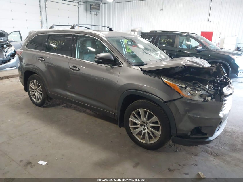 Vin: 5tdjkrfh0gs326193, lot: 46084888, toyota highlander xle 2016 img_1