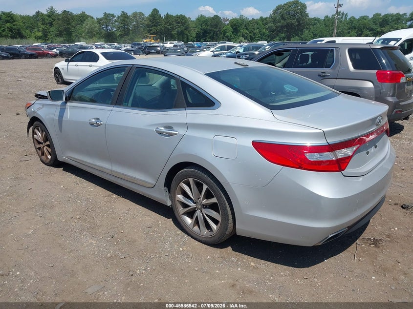 Vin: kmhfg4jg1ga555208, lot: 46084895, hyundai azera 20163