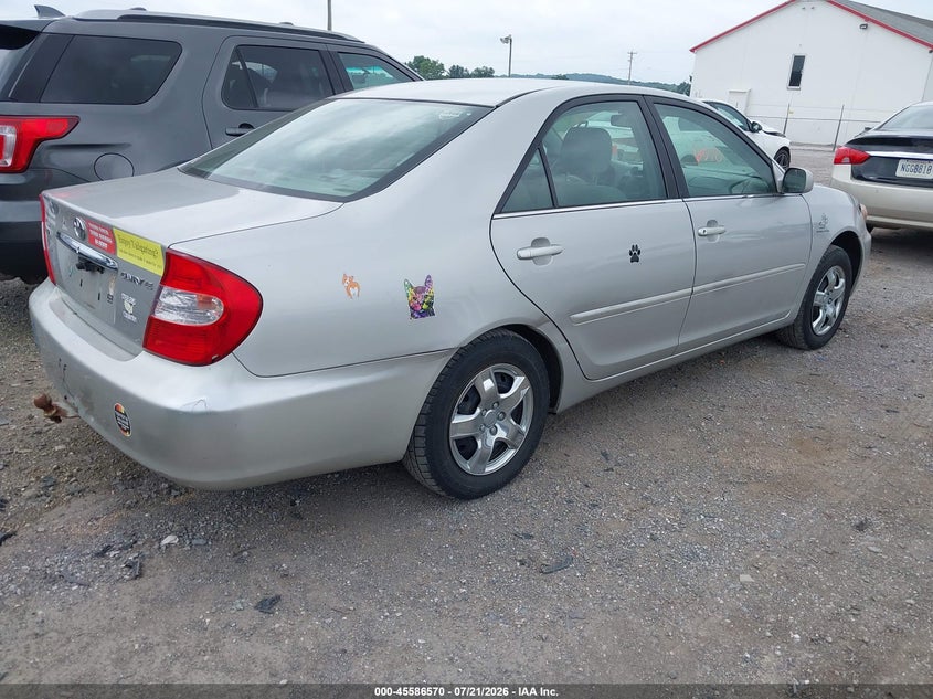 2004 Toyota Camry Le/Xle/Se VIN: 4T1BE32K744302860 Lot: 45586570